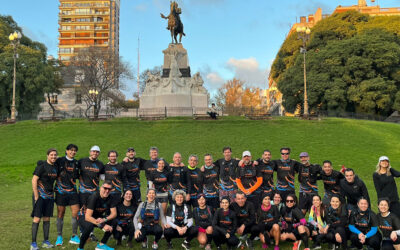 Correr juntos, lograr objetivos: El valor del trabajo en equipo.